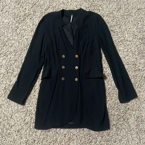 Free People Double Breasted Blazer - Picture 3 of 8